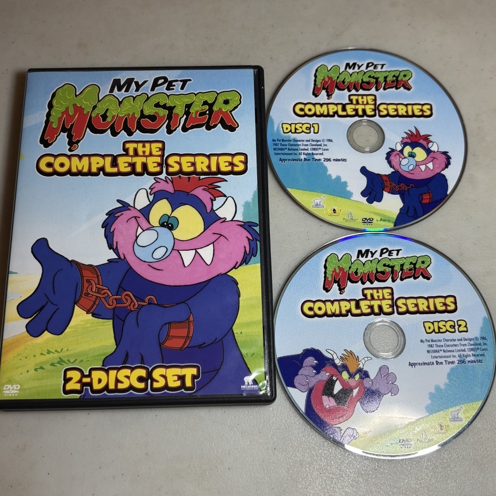 My Pet Monster The Complete Series DVD 2009 2-Disc Set 16 Episodes RARE